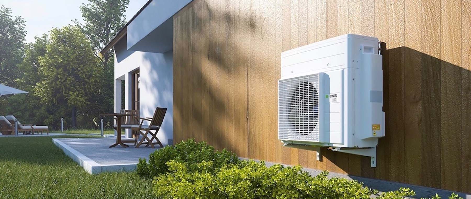 Тепловое кондиционирование воздуха. Тепловой насос Daikin. Daikin Heat Pump. Кондиционер в частном доме. Кондиционер тепловой насос.